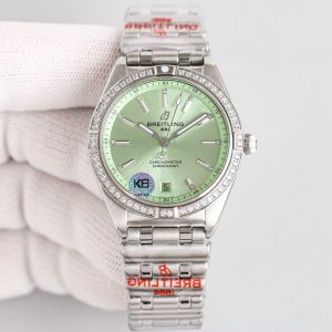 Breitling Chronomat 36mm Super Clone Watch for Women with Cash on Delivery 1043177690 - front view