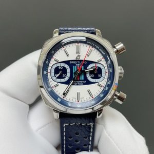 Breitling Top Time Racing Martini 38mm Super Clone Watch for Sale 1078690942 - front view