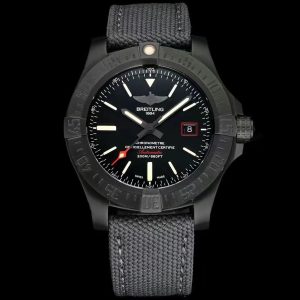 Breitling Avenger Blackbird 44mm Premium Super Clone Watch for Sale 1128384771 - front view