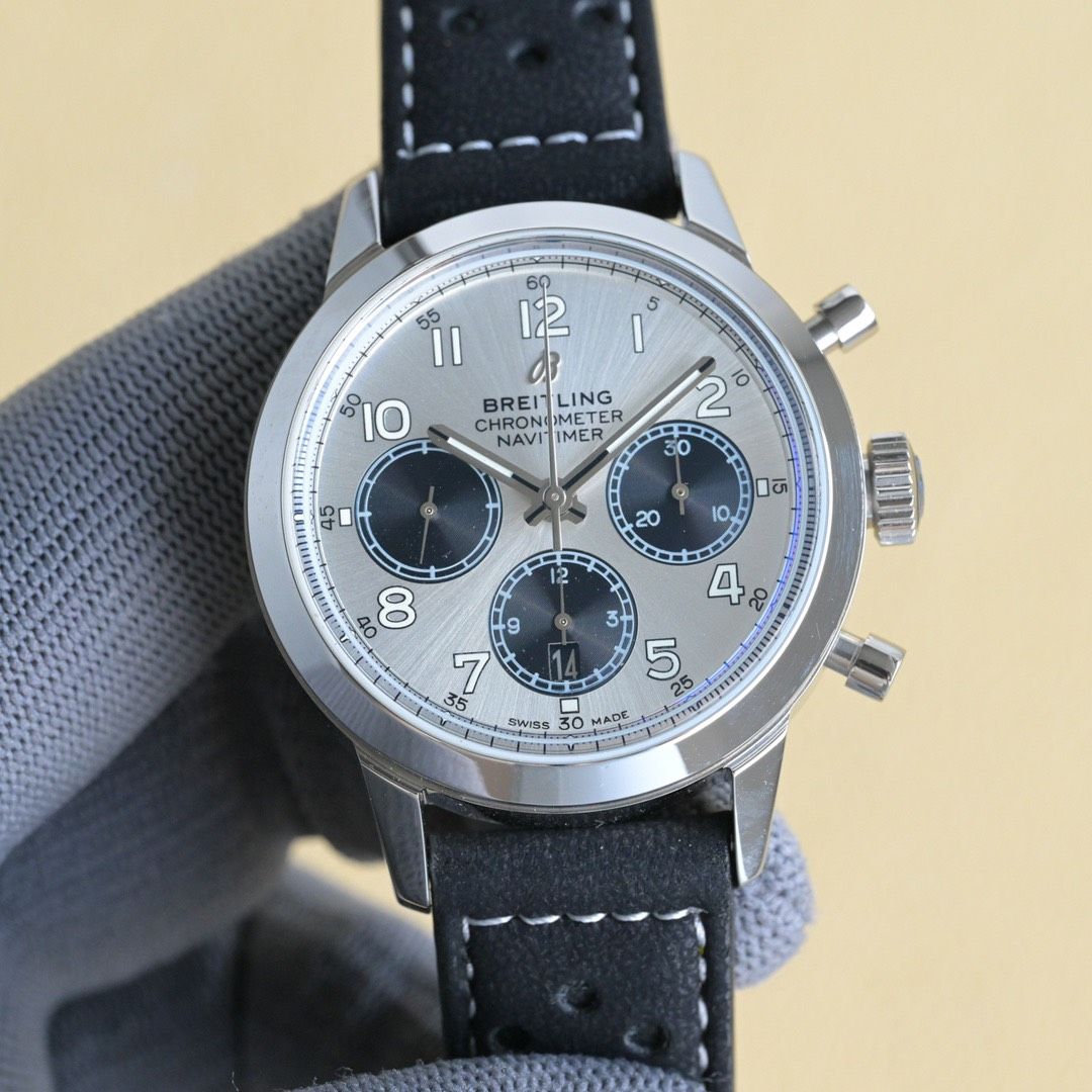 0-433.jpg Breitling Transocean Super Clone Men's Automatic Watch, 41mm Case 1111481940 - side view | Breitling