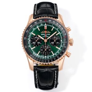 Breitling Navitimer 43mm Men's Premium Super Clone Watch with COD 1141738264 - front view | Breitling