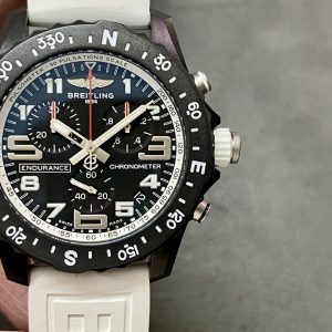 Breitling Carbon Fibre Chronograph Super Clone Watch - 44mm 1118723986 - front view | Breitling