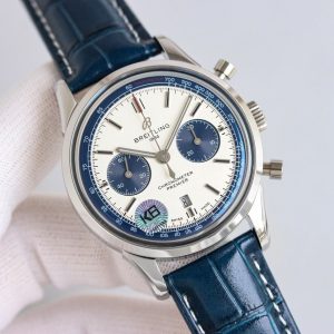 Breitling Premier B01 Chronograph 42mm Men's Luxury Replica Watch 1040218196 - side view