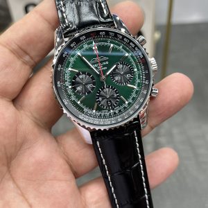 Breitling Navitimer 70th Anniversary 43mm Green Super Clone Watch 1127064178