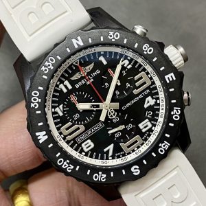 Breitling Carbon Fibre Chronograph Super Clone Watch - 44mm 1118723986 - side view | Breitling